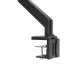 Hama 118497 FullMotion Monitor Arm,Gas Spring,89 cm(35"),1 Arm,Aluminium/Steel,black