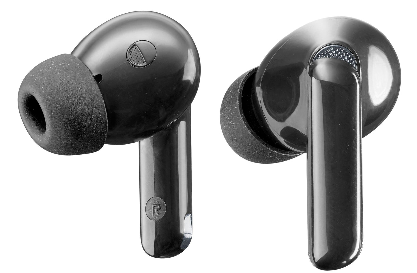 Cellularline BT Earphones TWS ANC-ENC Eclipse Black Bteclipsetwsk