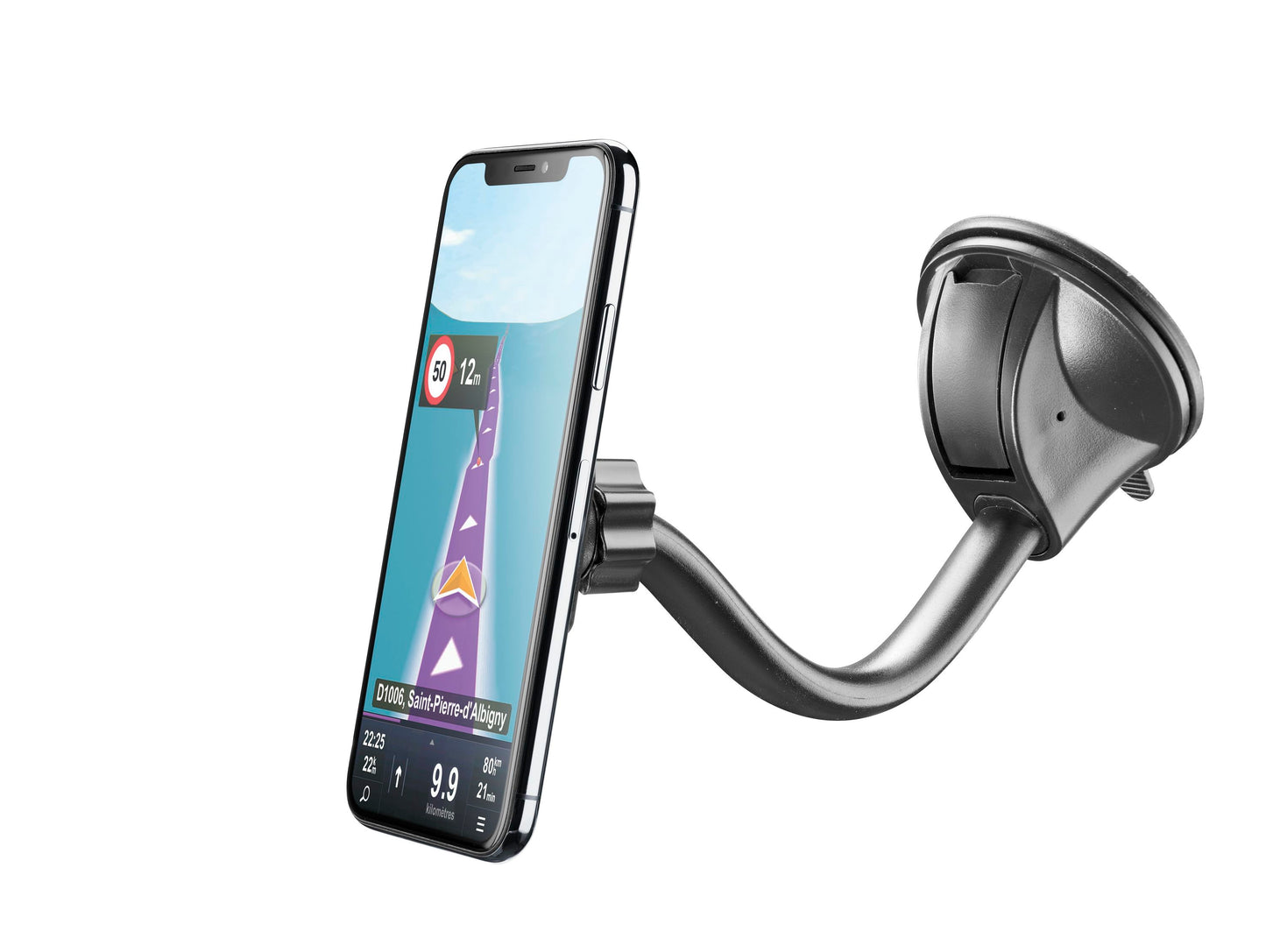Cellularline Car Holder Suction Cup Mag4Pilotforce