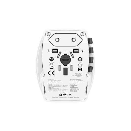 Skross 1302976 Muv Usb Ac65Pd