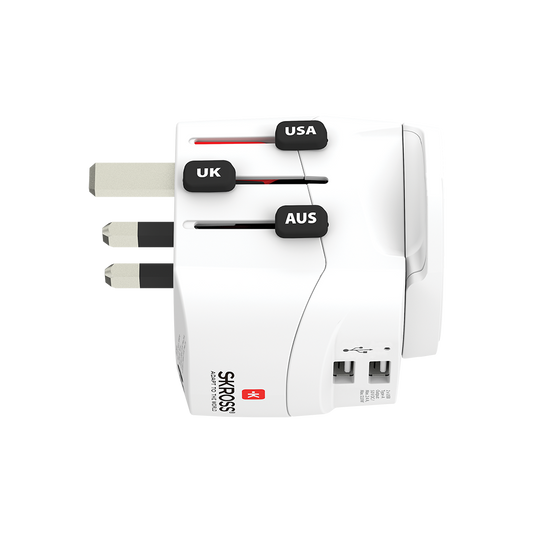 Skross 1302470 Pro Light Usbworld(2Xa)Multiadaptersusb