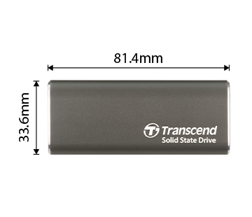 Transcend TS1TESD265C ,1TB,External SSD,ESD265C,USB 10Gbps,Type C