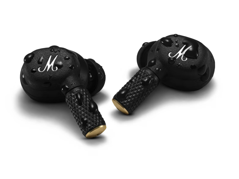 Marshall Motif II ANC - True Wireless Active Noise Cancelling Bluetooth Headphones, Earbuds, 30 Hours Playtime – Black