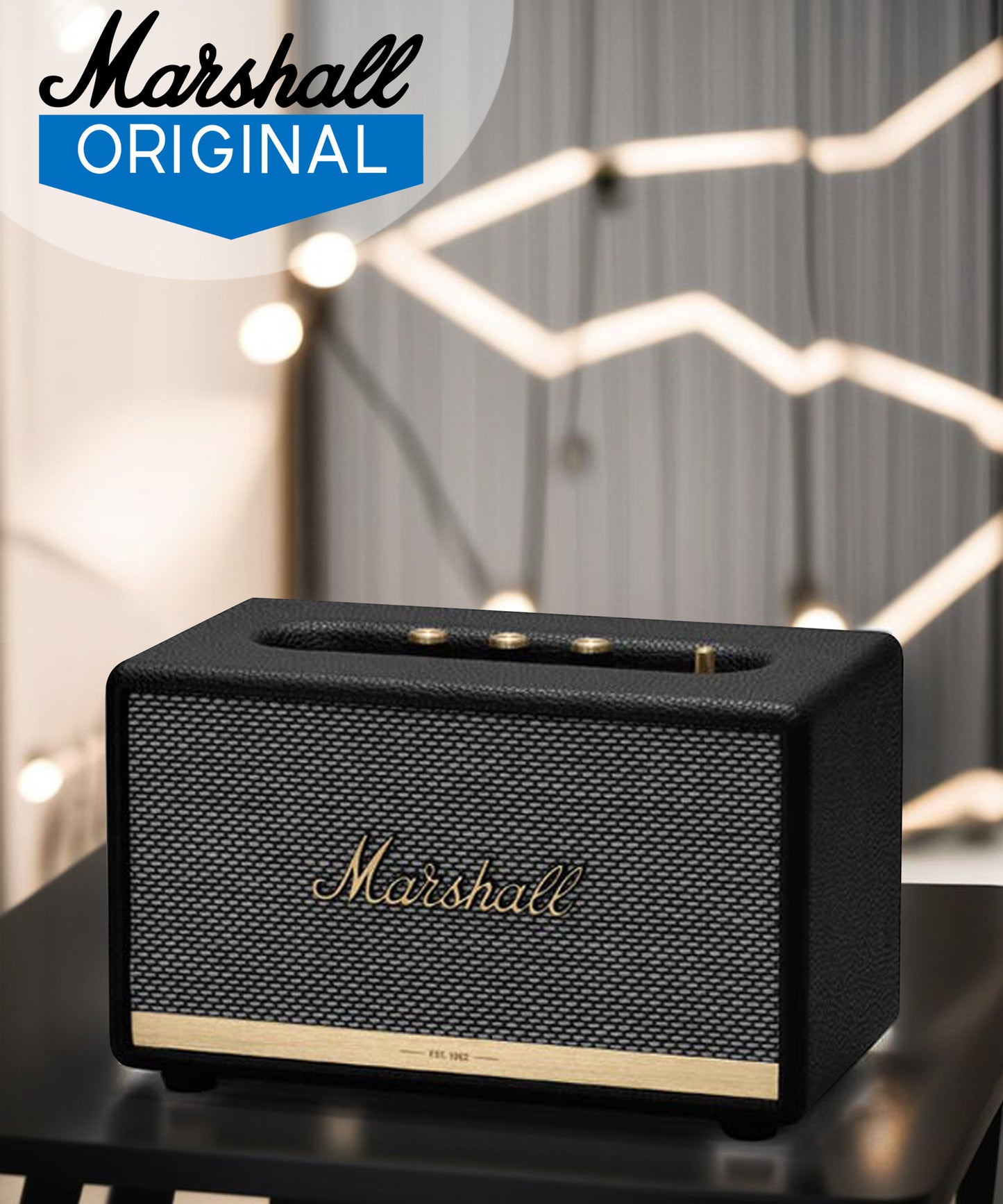 Marshall Acton II Bluetoth Speaker Black