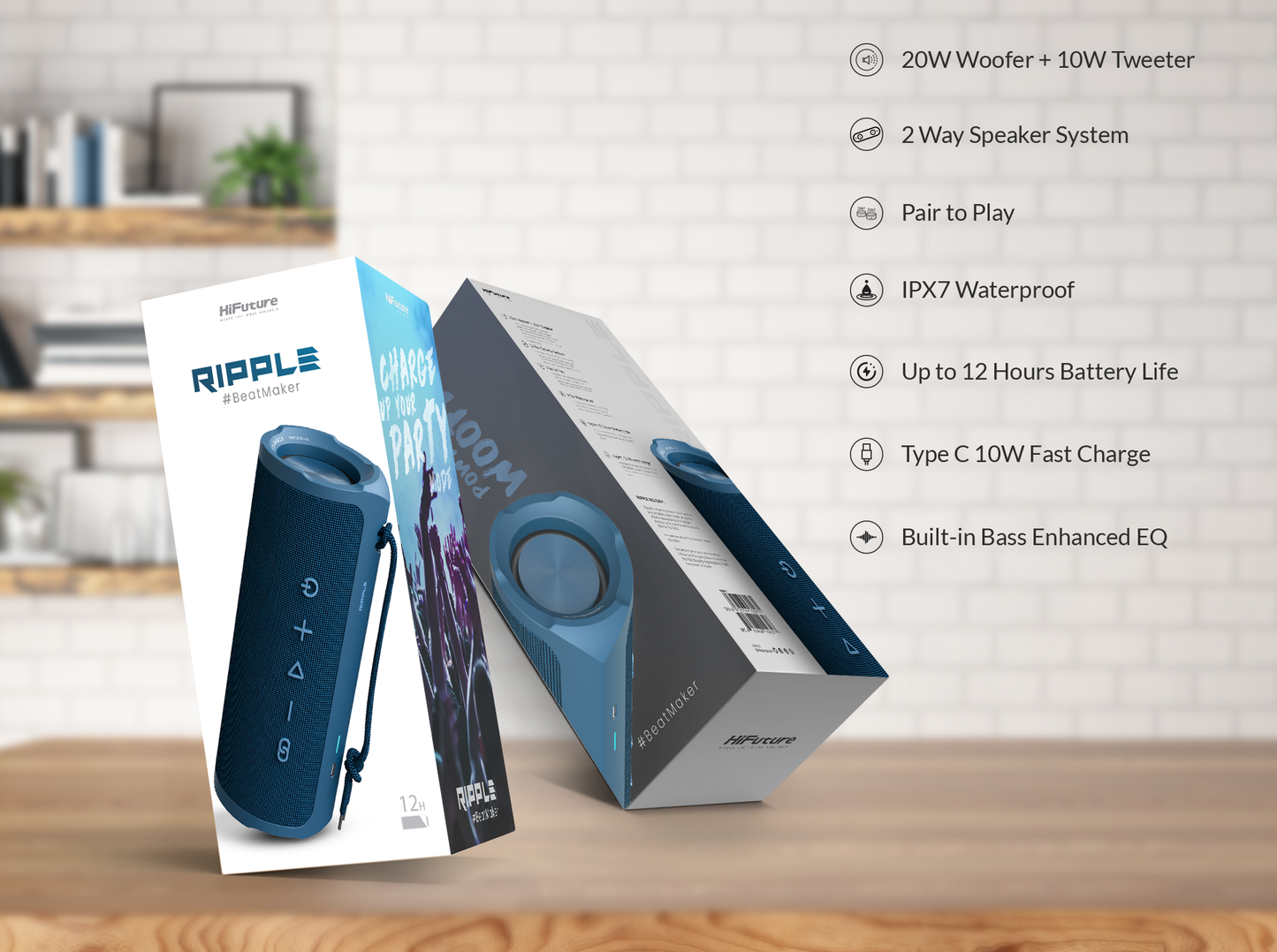 HiFuture Ripple BT Speaker