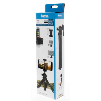 HAMA 4605 FlexPro for Smartphone, GoPro and photo cameras black, 27cm