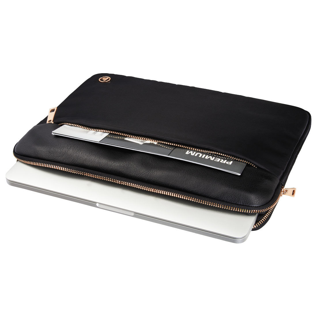 HAMA 101582 "Mission" Notebook Sleeve, up to 40 cm (15.6"), rose gold