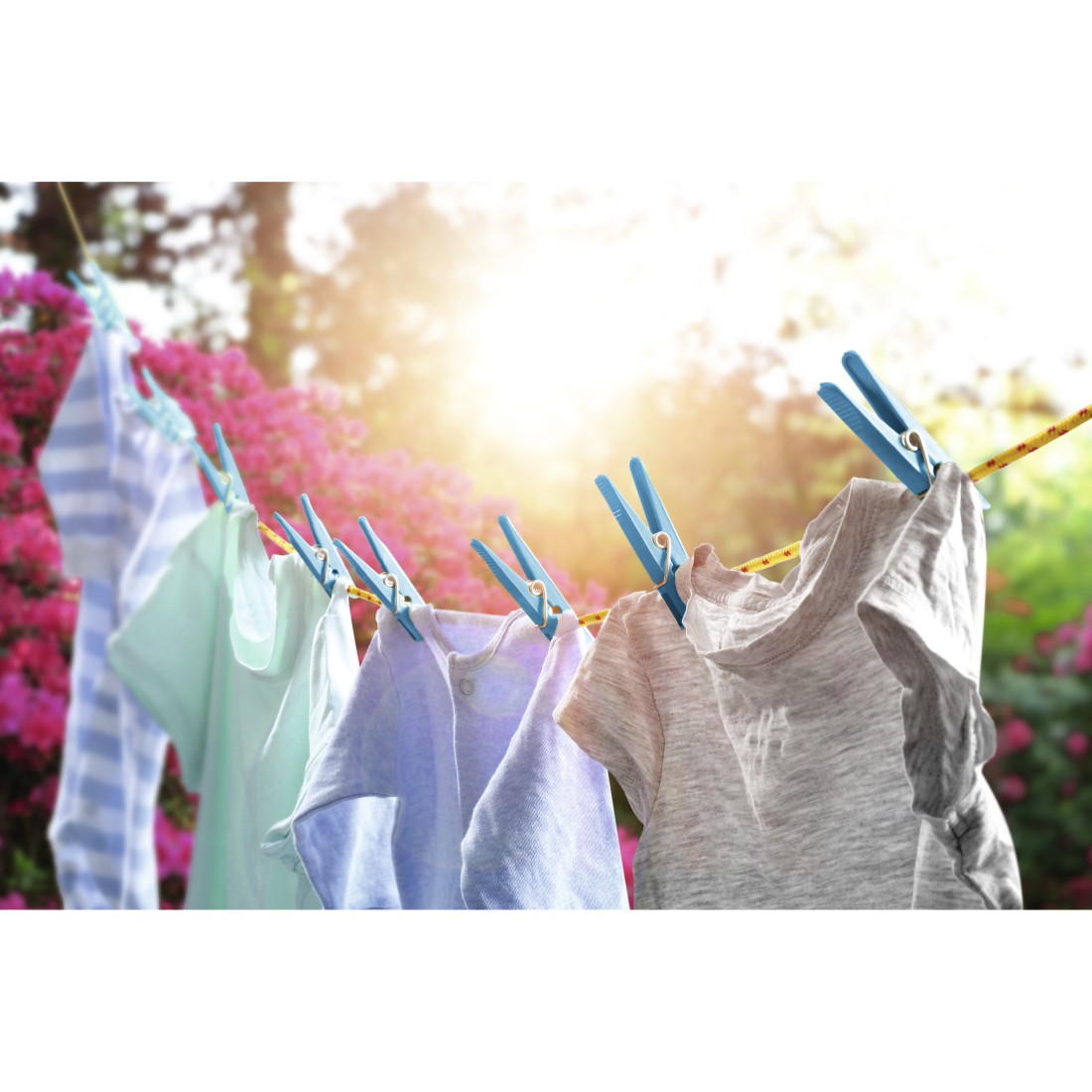 XAVAX 110217 Clothes Peg Set, Blue