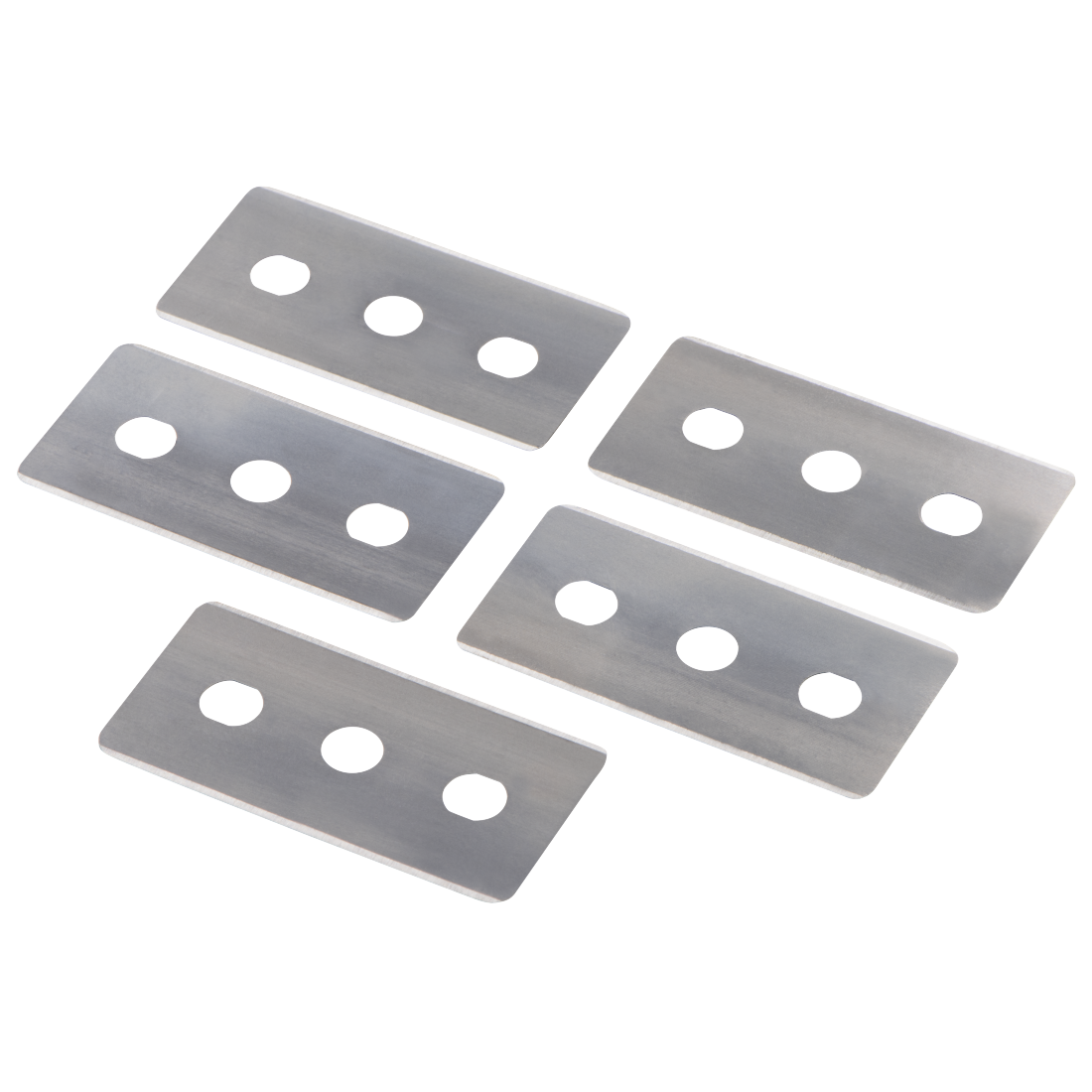 Replacement blades for glass scrapers for glass ceramic hobs, 5 pieces -110726