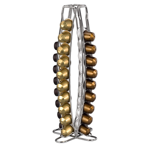 Xavax 111079 "Torre" Coffee Capsule Stand-Nespresso, 40Caps