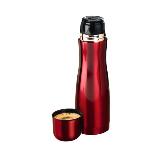 XAVAX 111334 "Birillo 0.5" Vacuum Bottle, red