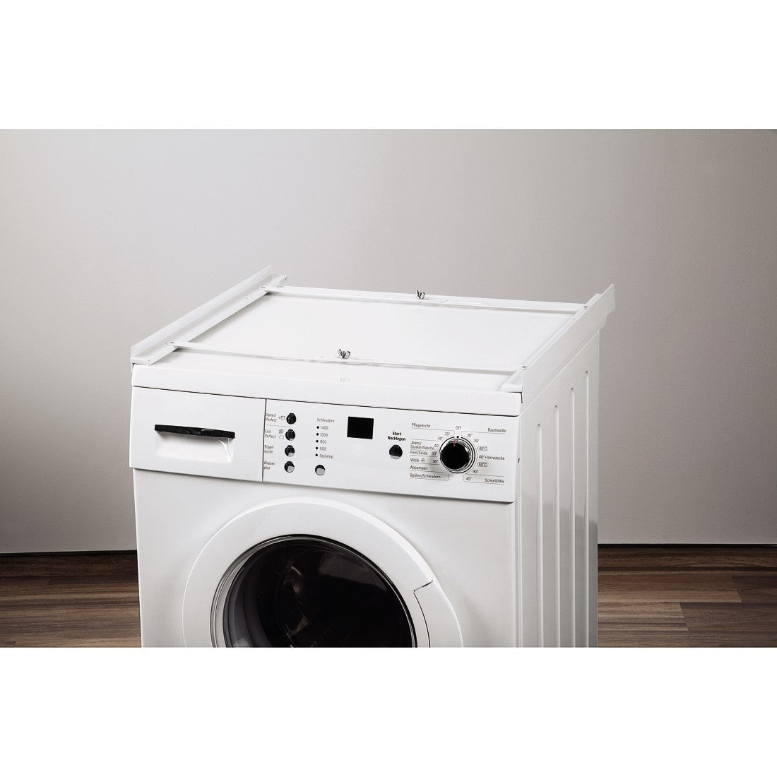 XAVAX 111379 Intermediate Frame (open front) for Washing Machine and Dryer, 55 - 66 cm