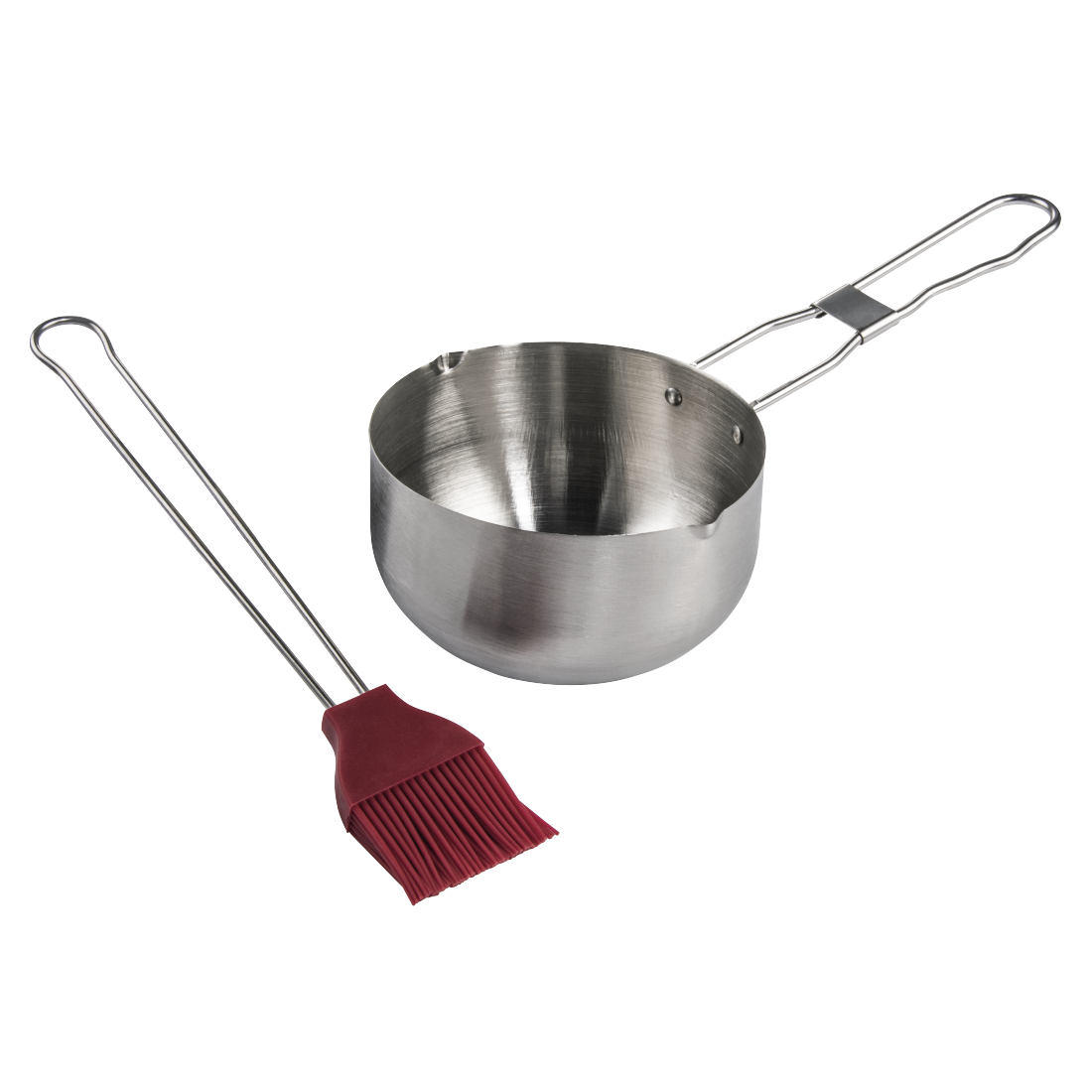 XAVAX 111580 Sauce Pot with Silicone Brush