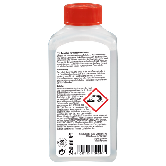 XAVAX 111724 Washing Maschine Discaler, 250 ml