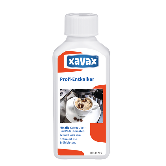 XAVAX 111745 Professional Descaler for Coffee Makers, 250 ml