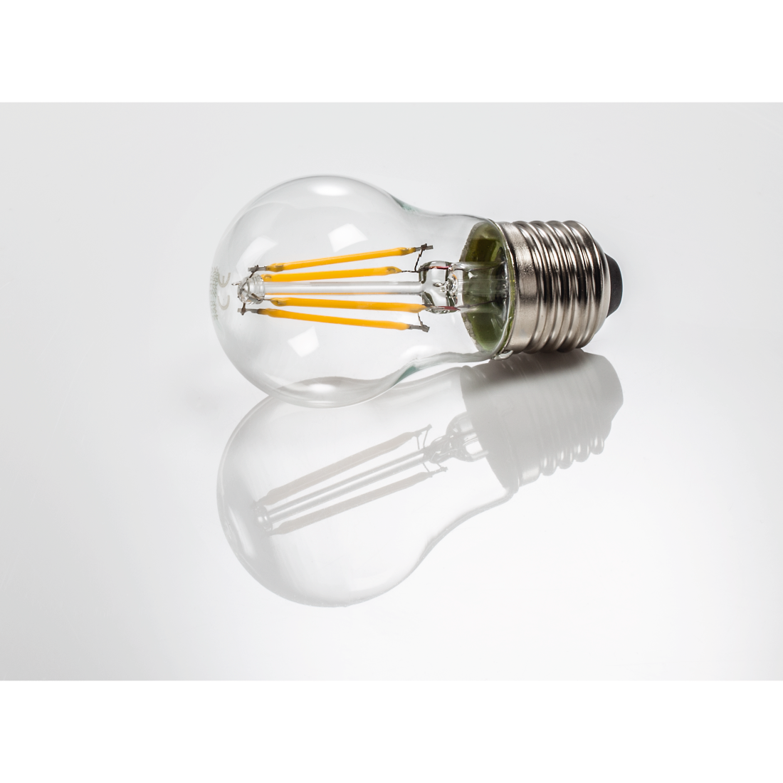 XAVAX 112267 LED Filament, E27, 470lm replaces 40W drop bulb, warm white