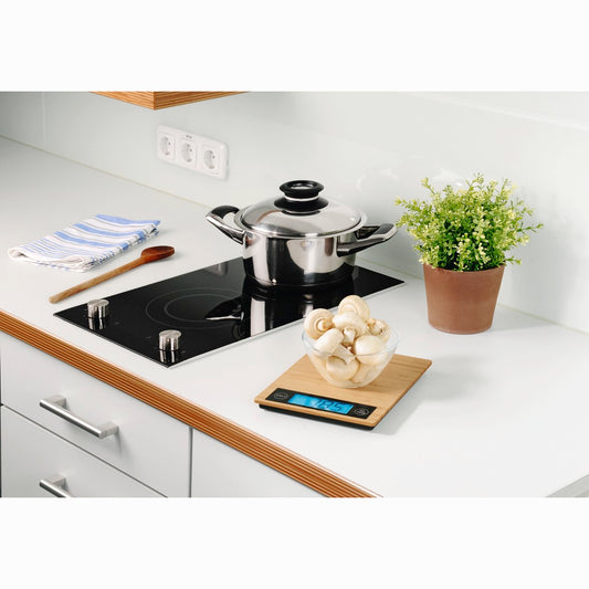 XAVAX 113956 "Philina" Kitchen Scales, bamboo
