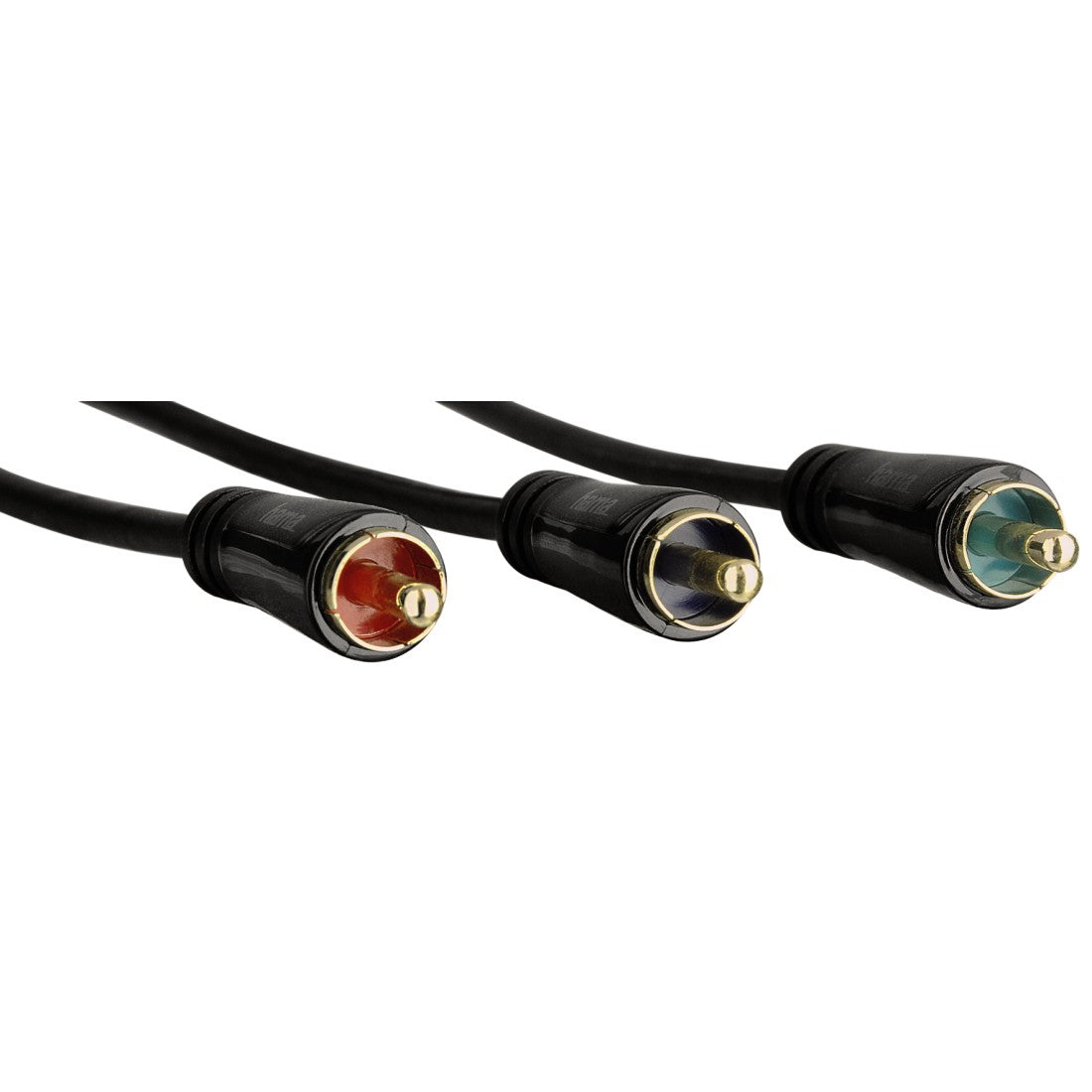 HAMA 122148 YUV Connecting Cable, 3 RCA plugs - 3 RCA plugs, gold-plated, 3.0