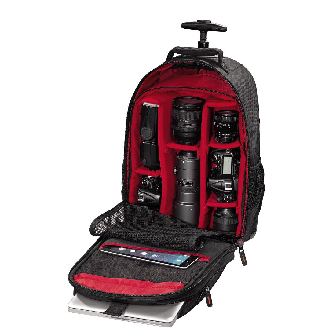 HAMA 126683 Hama "Miami" Camera Trolley, 200, black/red