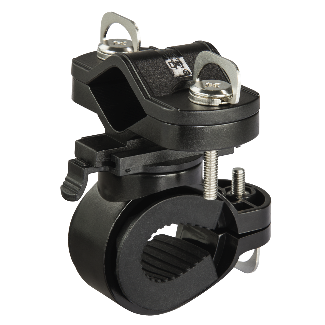 HAMA 136674 Universal Torch Mount for Handlebars, can be rotated 360°, black