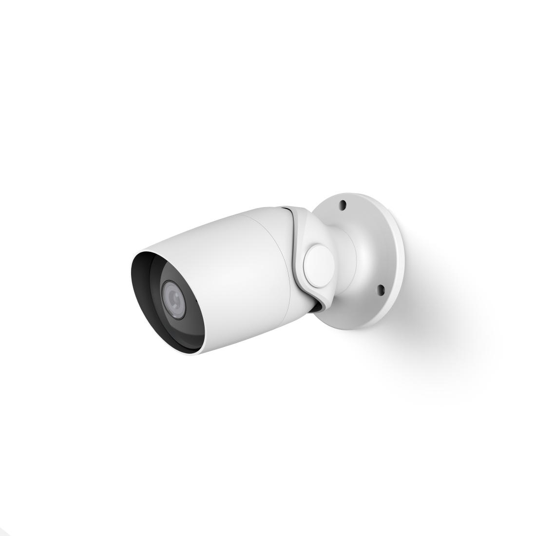 HAMA 176576 WiFi Camera 1080 p, App, Motion Sensor/Night Vision Fct, Outdoor, white