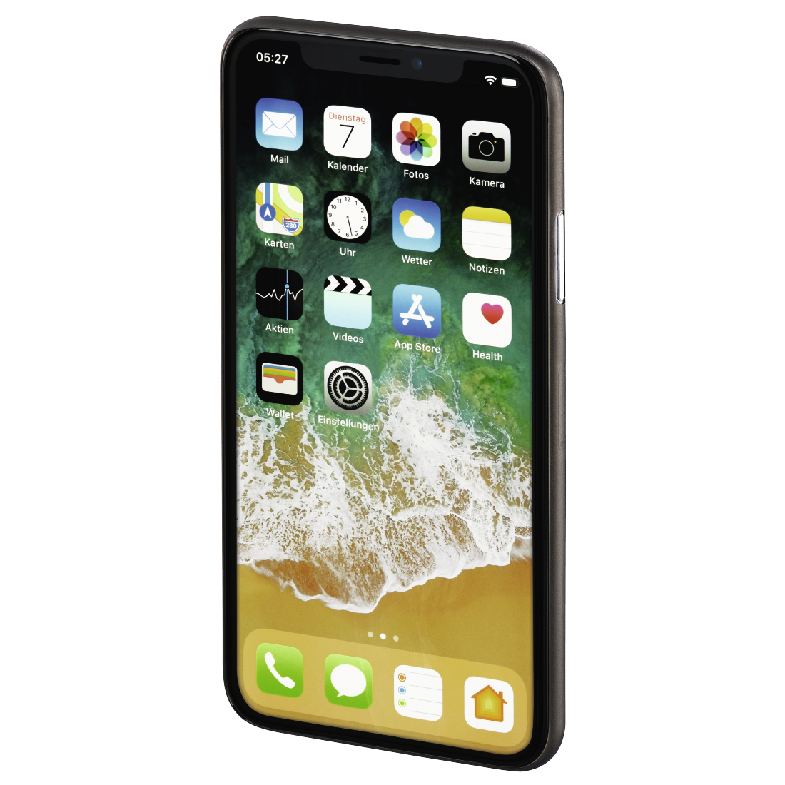 HAMA 181392 "Ultra Slim" Cover for Apple iPhone X, black