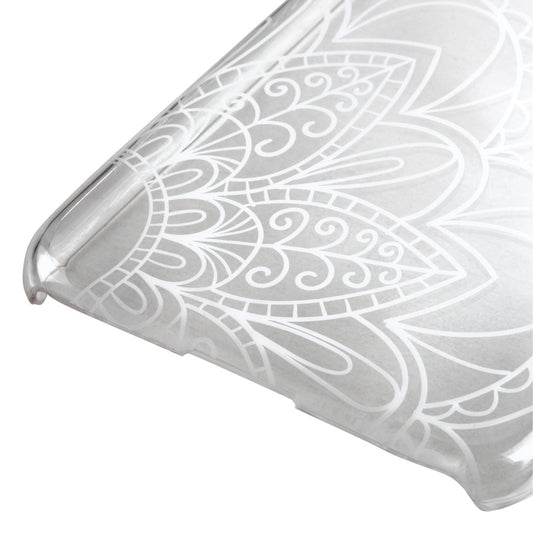 HAMA 181647 "Lotus" Cover for Apple iPhone X, transparent/white