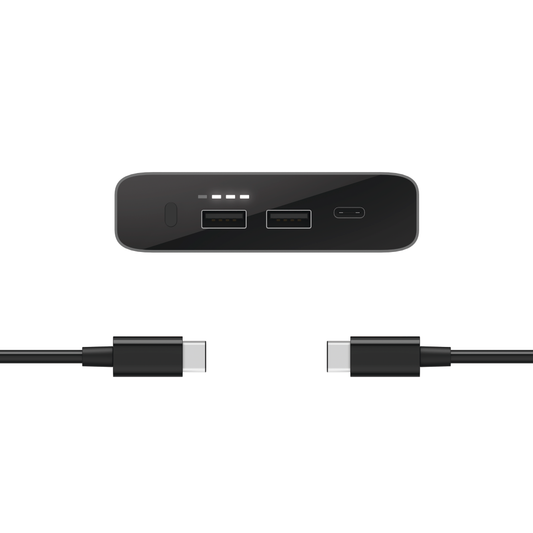 HAMA 183358 "PD-27W60" LAPTOP POWER PACK, 26800 MAH, ANTHRACITE