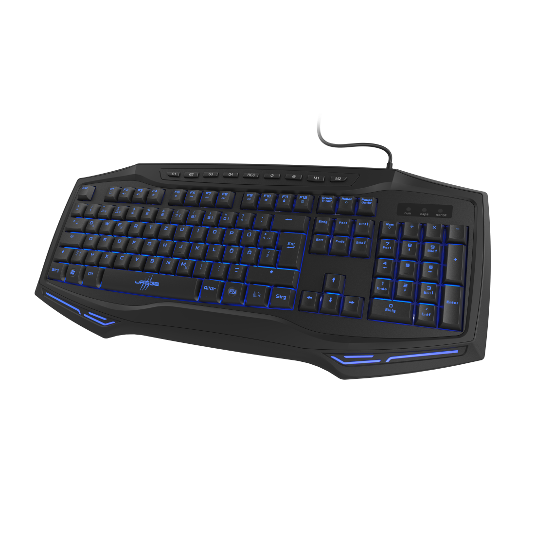 HAMA U8186040 Exodus 300 Illuminated Gaming Keyboard