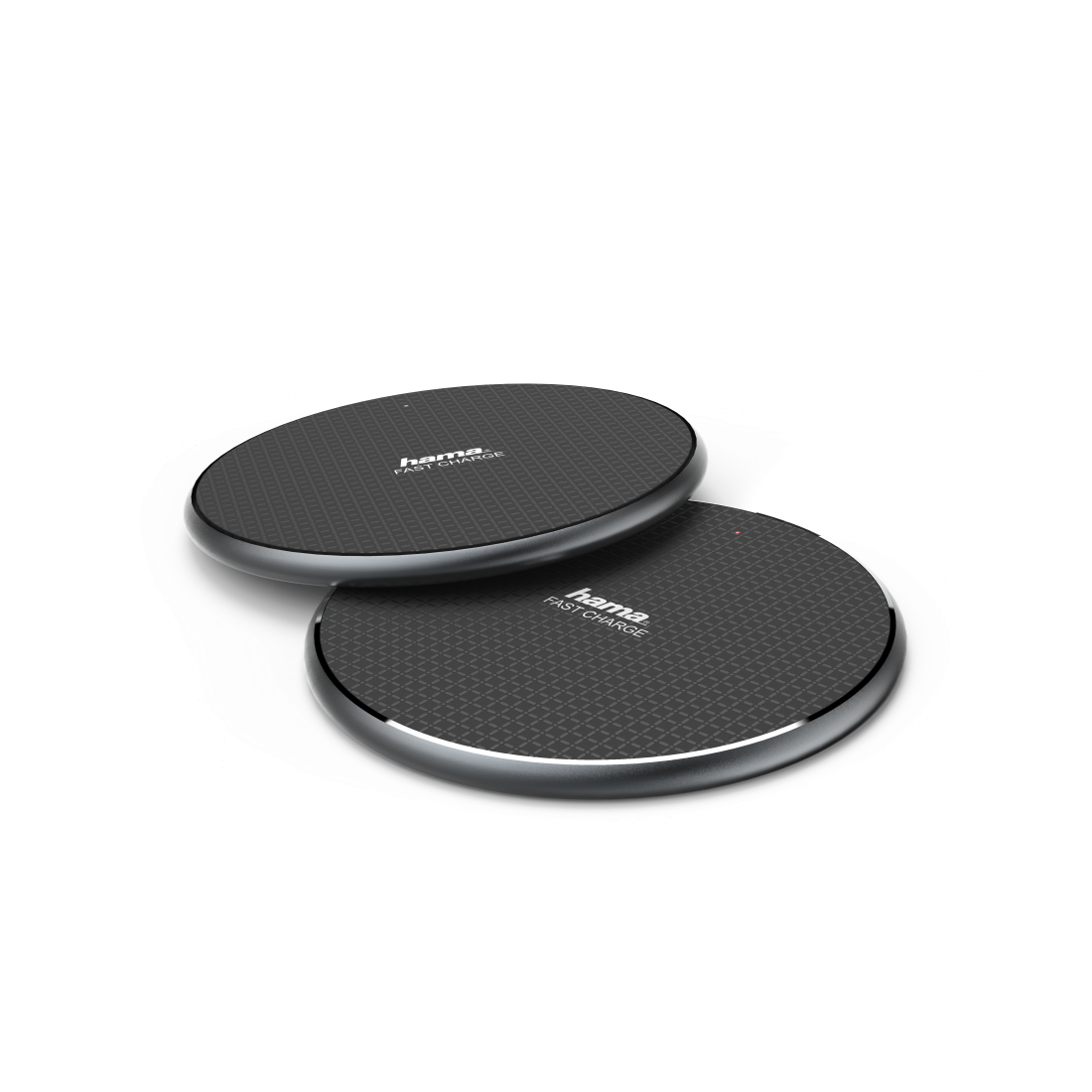 HAMA 188321 "QI-FC10" Wireless Charger, Set of 2, black