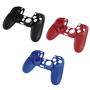 HAMA 54489 Grip protective cover for Dualshock 4 of the PS4 / SLIM / PRO, assorted colors