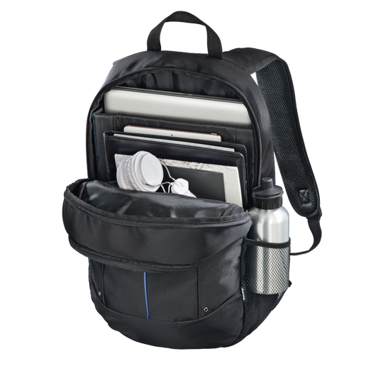 HAMA 101908 "Cape Town" 2in1 backpack, notebooks 40 cm / 15.6 "BLACK-BLUE