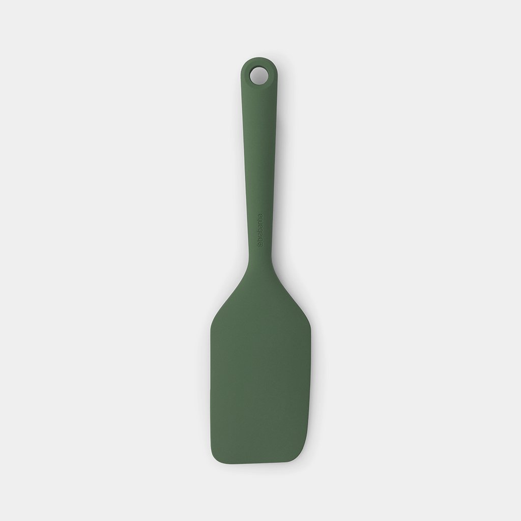 Brabantia 121883 Baking Spatula plus Scraper, Silicone Fir Green