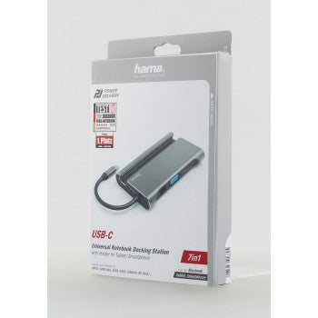 HAMA 135760 7IN1 USB C DOCKING STATION