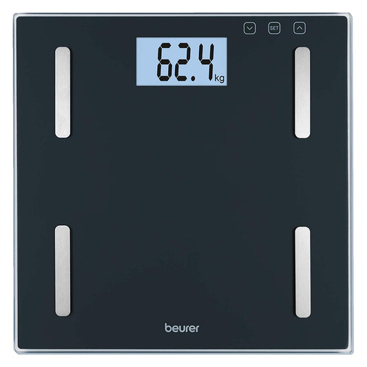 Beurer BF 180 Diagnostic Body Fat Scale with BMI Calculator and Large LCD Display