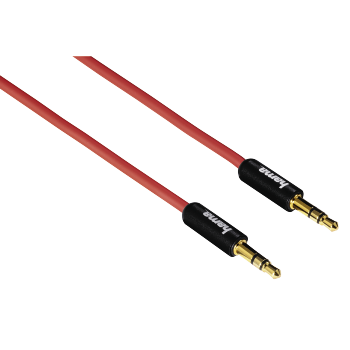 Hama 14152 "Super Soft" connecting cable, 3.5 mm jack, plug - plug, 1 m