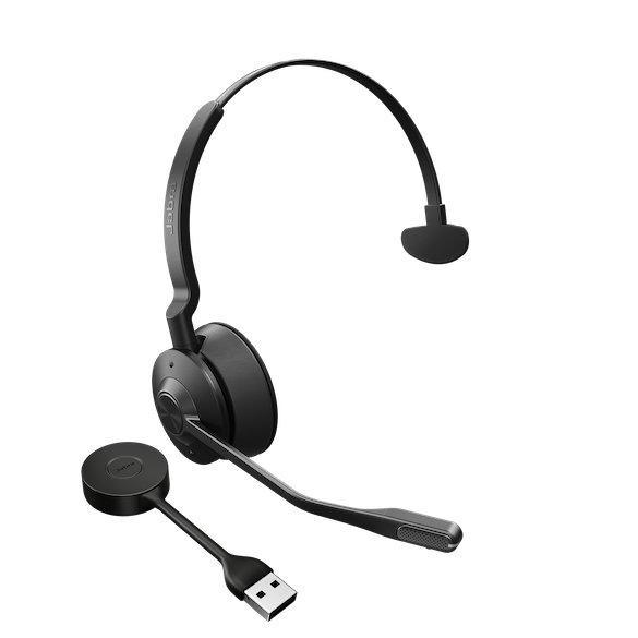 Jabra Engage 55, Stereo, USB-A, EMEA/APAC - Microsoft / Unified Communication