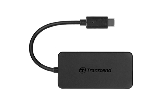 Transcend - USB Type-C 4-Port Hub - HUB2C