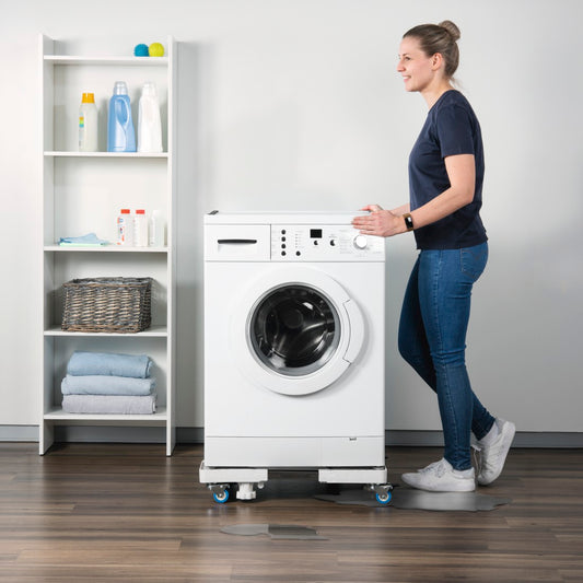 Xavax 110233 Furniture Mover with 4 Heavy-duty Castors, Height-adjustable Feet, 150 kg Load Capacity