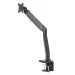 Hama 118497 FullMotion Monitor Arm,Gas Spring,89 cm(35"),1 Arm,Aluminium/Steel,black
