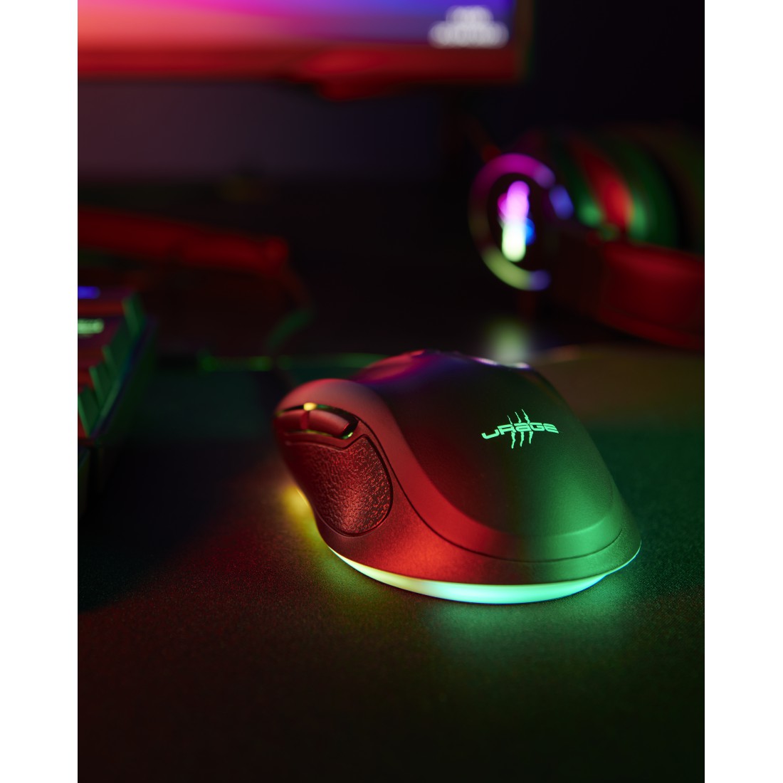 Hama 217839 uRage "Reaper 340" Gaming Mouse, Black