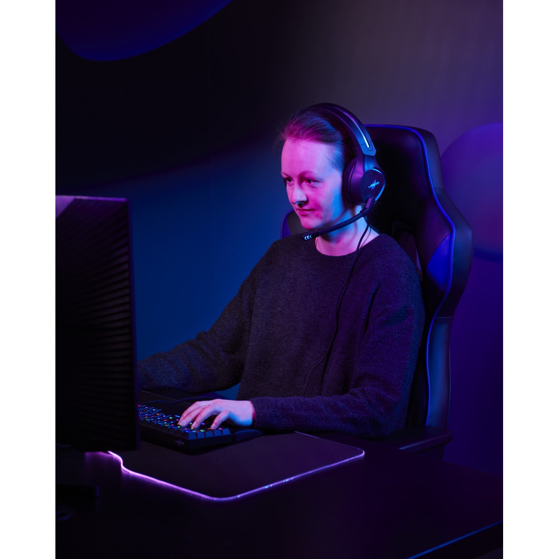 Hama 217861 uRage "SoundZ 400 V2" Gaming Headset, Black