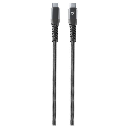 Cellularline USB-C To USB-C Cable 1.2M Black Tetracabc2C1Mk
