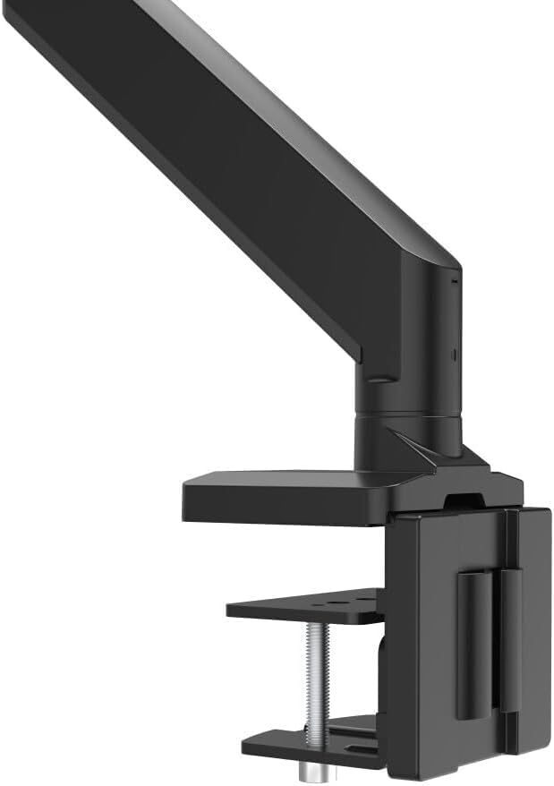 Hama 118497 FullMotion Monitor Arm,Gas Spring,89 cm(35"),1 Arm,Aluminium/Steel,black