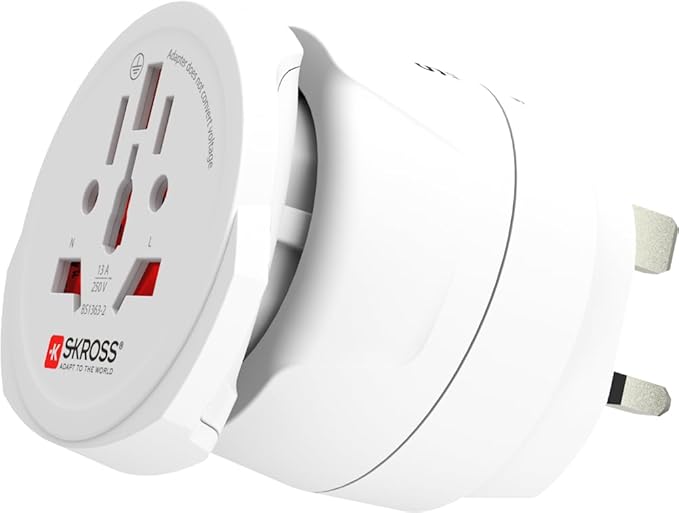 Skross 1500231-E Combo World To Uk Single Adapter
