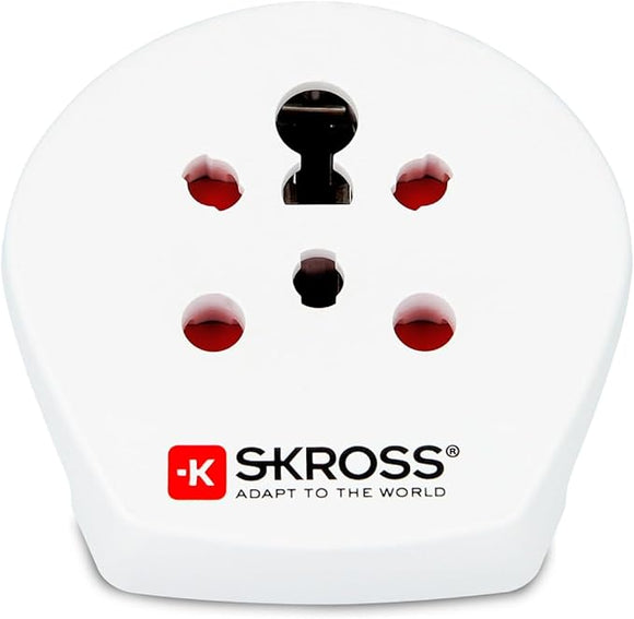 Skross 1500217-E India-Denmark To Europe Single Adapter