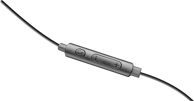 Cellularline Earphones With Remote Black Acousticplusk