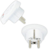Skross 1500217-E India-Denmark To Europe Single Adapter