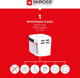 Skross 1302961 Muv Usb (4Xa): Multiadapters With Usb