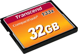 Transcend TS32GCF133, 32GB, CF Card, MLC, 133X